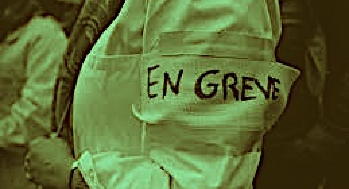 infirmières en grève