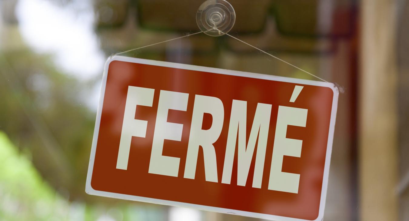 services fermés