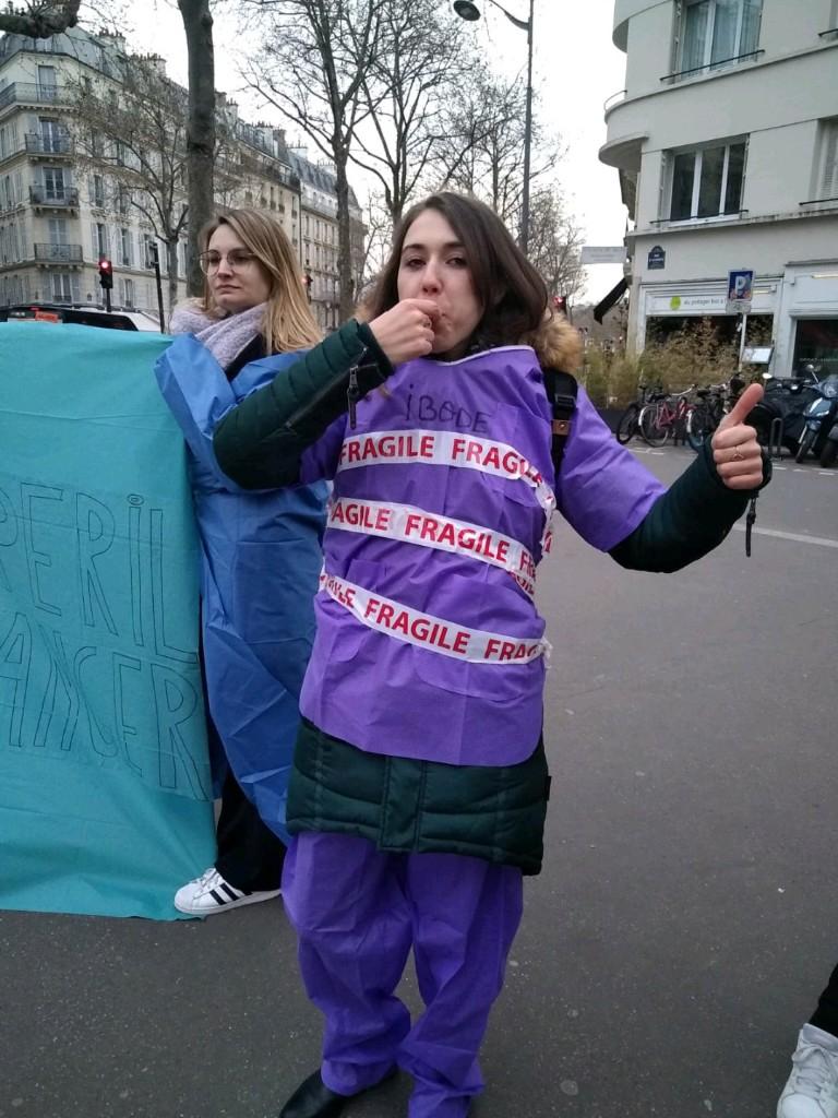 Les élèves Ibode ont reçu le soutien du collectif Inter-Blocs